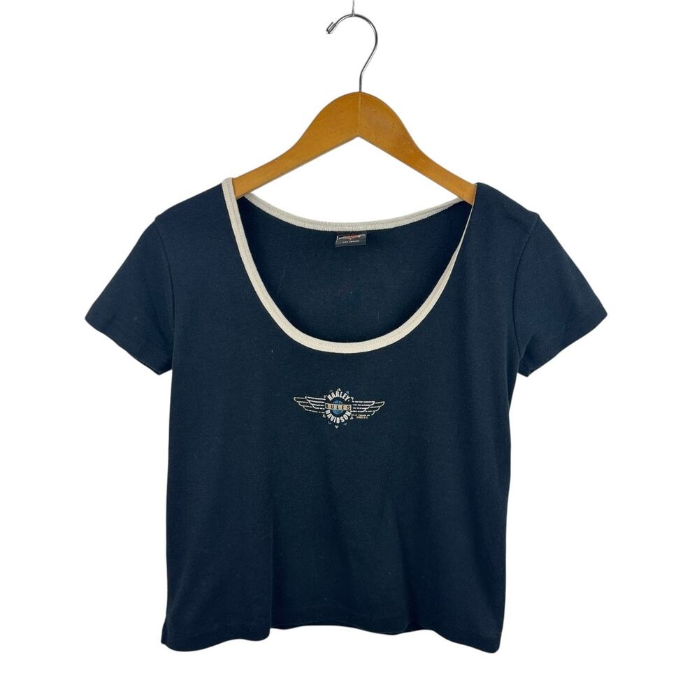 VTG Harley-Davidson Women's Baby Tee
